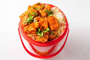 Red Bucket Special Chicken Biryani (3 Person)