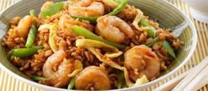 Schezwan Prawns Fried Rice