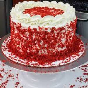 Eggless Red Velvet Cake