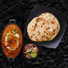 4 Tandoori Roti With Jain Tandoor Paneer Masala Combo                      
