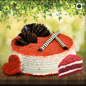 Red Velvet Ice Cream Cake 750g (serves 6 To 8)