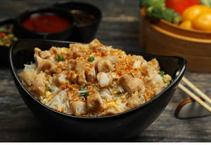 Chicken Burnt Garlic Fried Rice