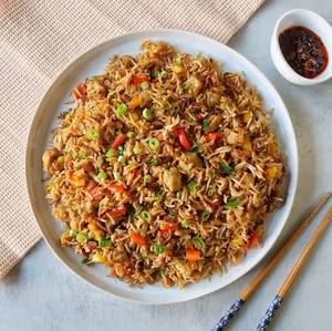 Chicken fried rice Half