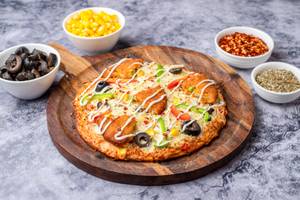 8" Aloo Tikki Tikka Pizza