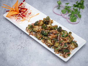 Broccoli  salt and pepper