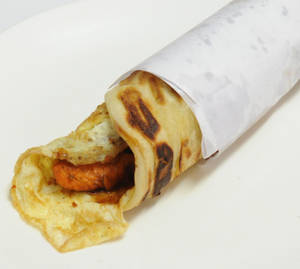 Chicken Egg Tikka Roll