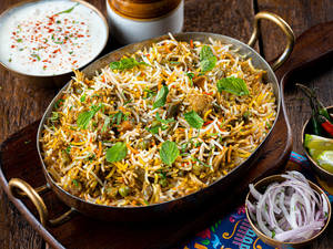 Veg Hyderabadi Biryani