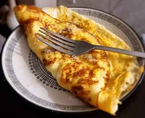 Plain omelette [3 eggs]
