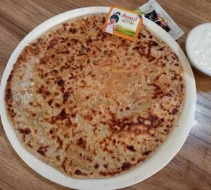 Jain Cheese Parotha