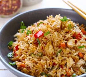 Garlic Chicken Fried Rice