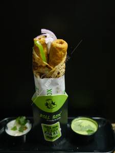 Egg Chicken Seekh Roll