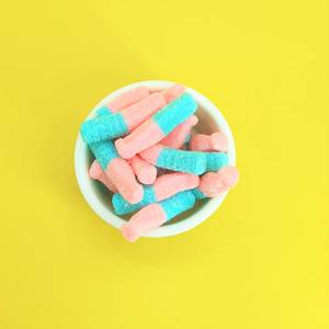 Fizzy Bubblegum Bottles (100gms)