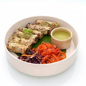 Minced Soya Seekh Kabab