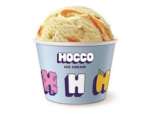 Almond Caramel Ice Cream