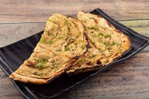 Green Chilli Tawa Paratha