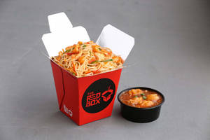 Chicken Nanking Noodles & Hot Garlic Chicken