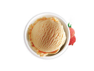 Litchi Ice Cream(95 Gms)