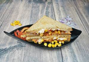 American Corn Cheese Sandwich