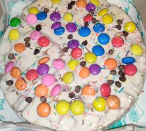 Gems Waffle Cake(single Layer)                                                                                 