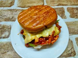 Pulled Chicken Burger
