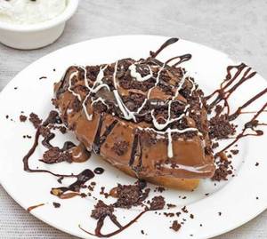 Nutella Brownie +shake (any 300 Ml )+scoop Of Vanilla