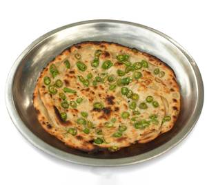 Green chilli paratha