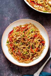 Hot garlic noodles