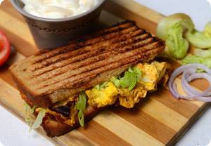 Paneer tikka sandwich