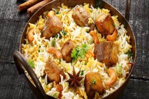 Butta Paneer Cashew Biryani