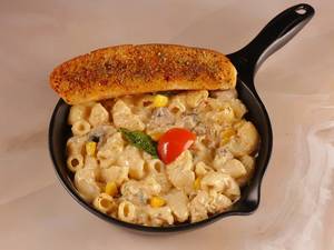 Corn & Mushroom Carbonara