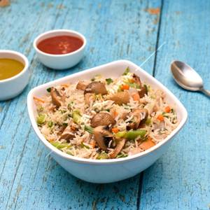 Veg Mushroom Fried Rice