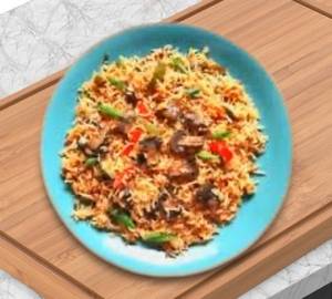 Schezwan Mashroom Fried Rice