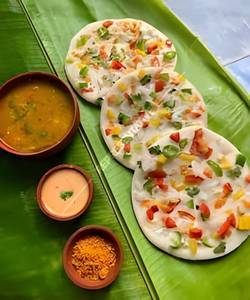 Butter Paneer Uttappam