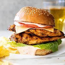 Chicken grilled burger