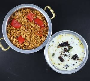 Tomato Rice and Curd Rice