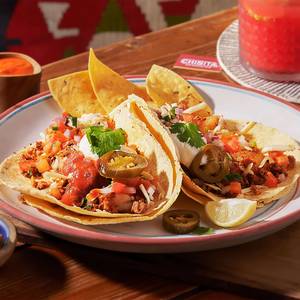 Soyrizo & Potato Soft Tacos (Spicy)