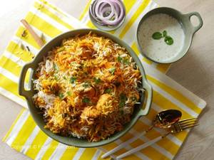 Butter Chicken Biryani