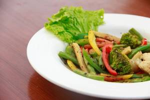 Sauteed Grilled Vegetables