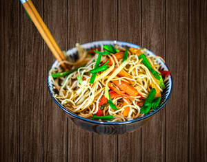 Veg Pan Fried Noodles