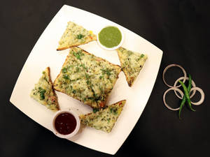 Open Chilli Cheese Toast