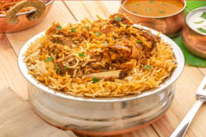 Hyd. Mutton Biriyani (fry Pieces)