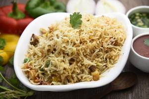 Dum Chicken Tikka Pulao (500 ml)