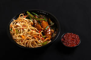 Paneer Chilli Noodles Bowl