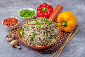 Mushroom Fried Rice