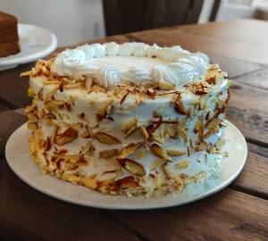 Vanilla almond cake    