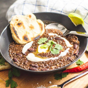 Dal Fry Makhani With 2 Butter Naan
