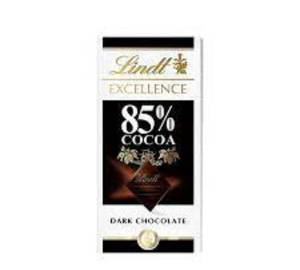 Lindt excellance 85% cocoa rich dark 100 gm