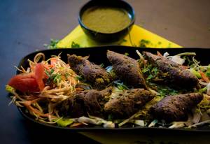 Vegan Sheekh Kebab