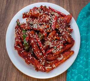 Crispy chilli potato