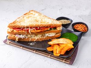 Veg Paneer Cheese Special Grilled Sandwich